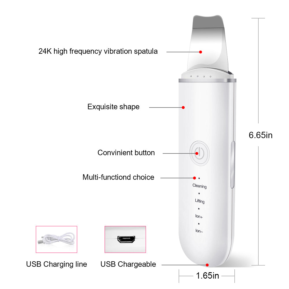 Ultrasonic Skin Scrubber - Flares