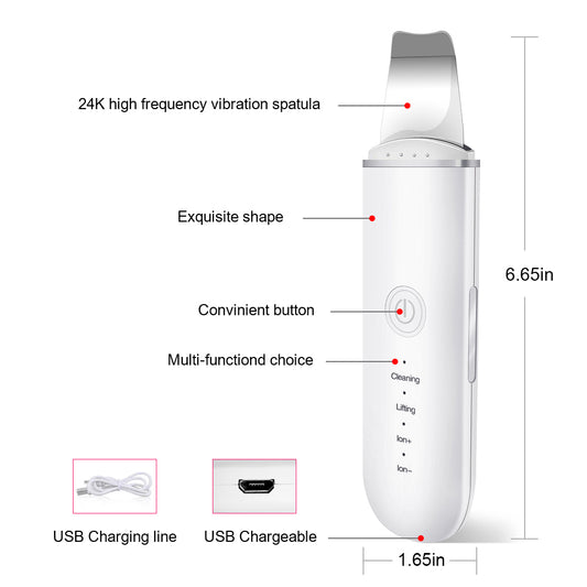 Ultrasonic Skin Scrubber - Flares