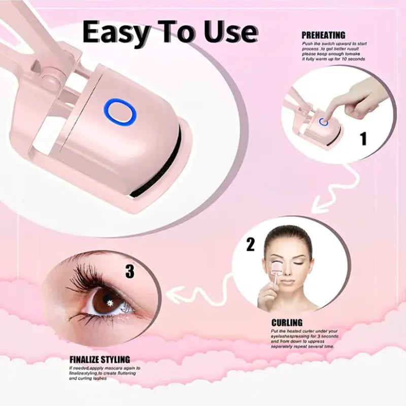 Portable Electric Eyelash Curler - Flares