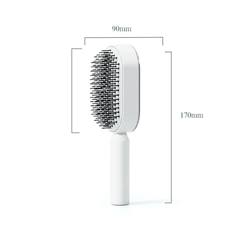 Self Cleaning Hair Brush for Women - Flares