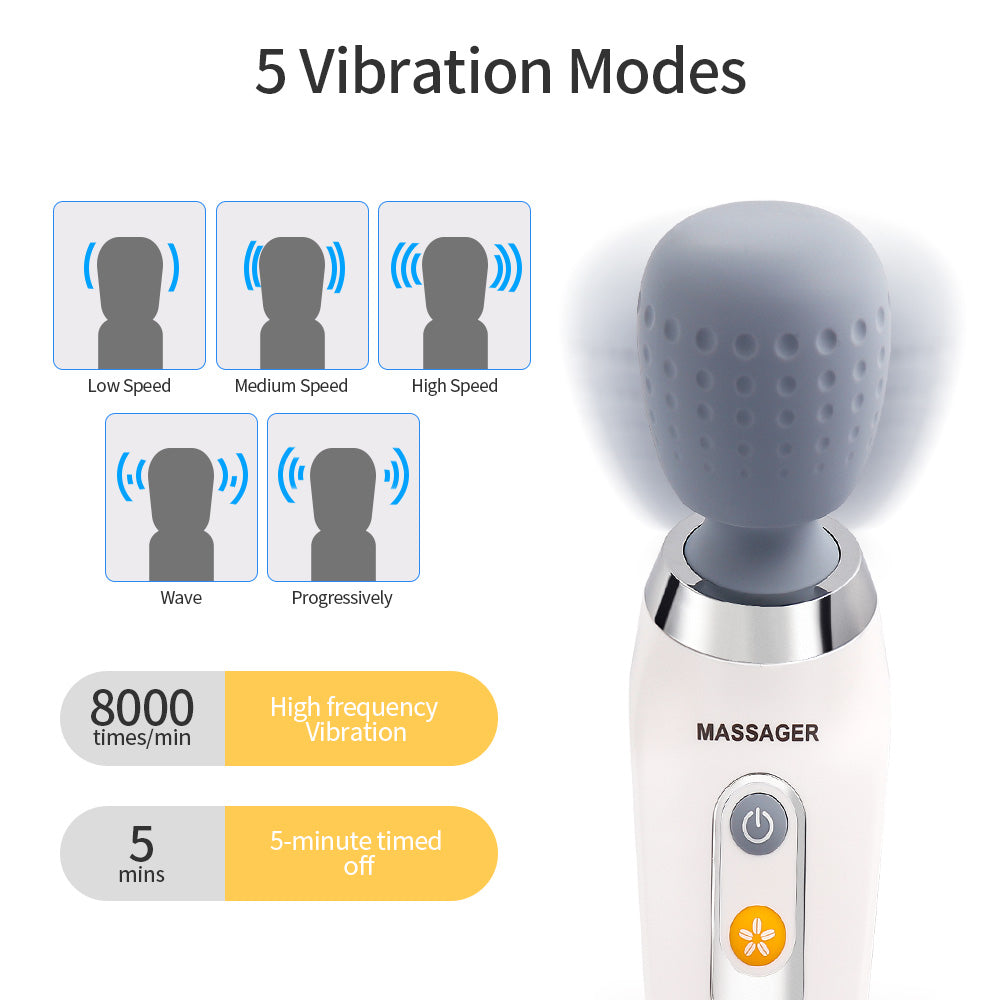 Handheld Vibration Wand Massage Machine