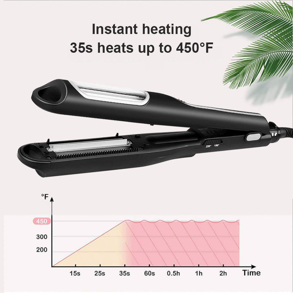 Corrugated Curling iron